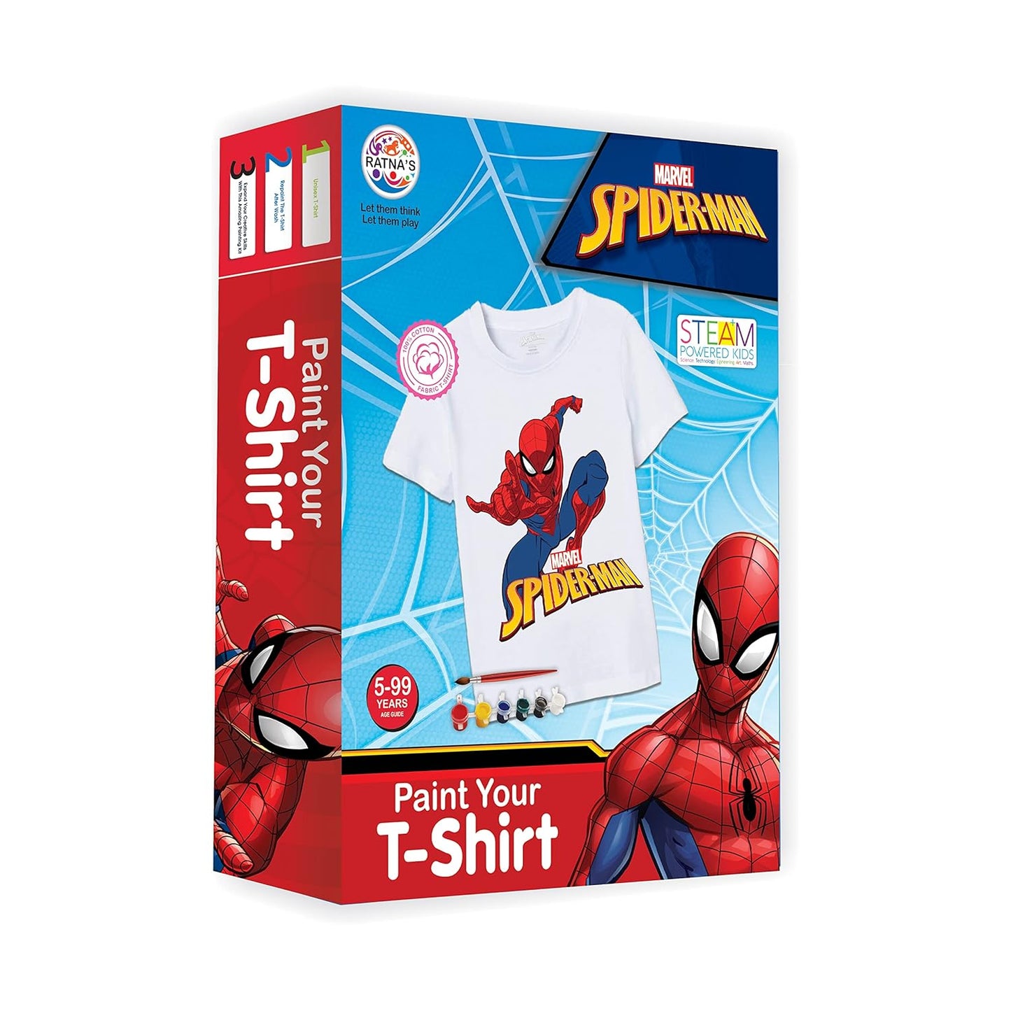 Ratna- Paint Your T-Shirt- Marvel Spider Man