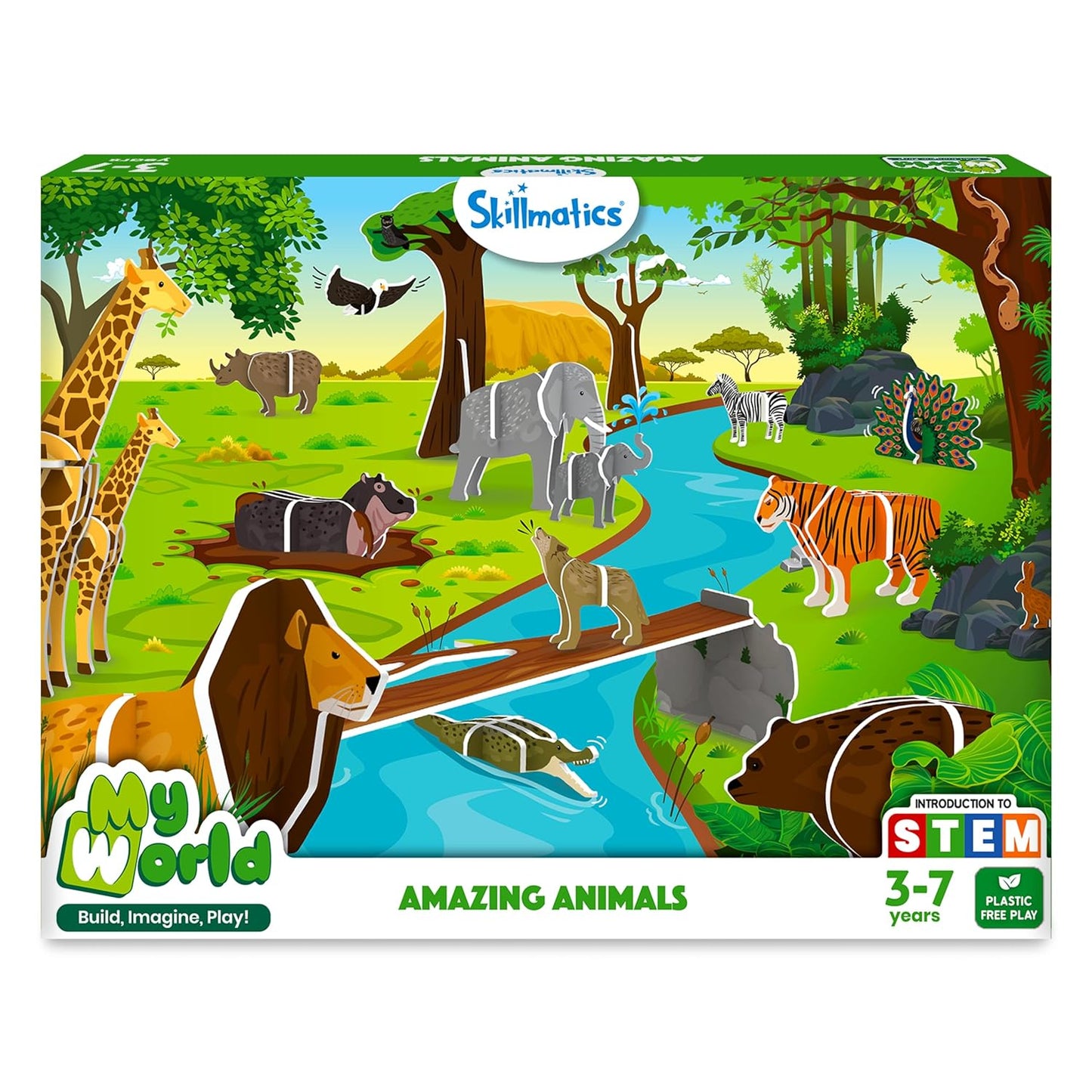 Piece & Play Amazing Animals Skillmatics