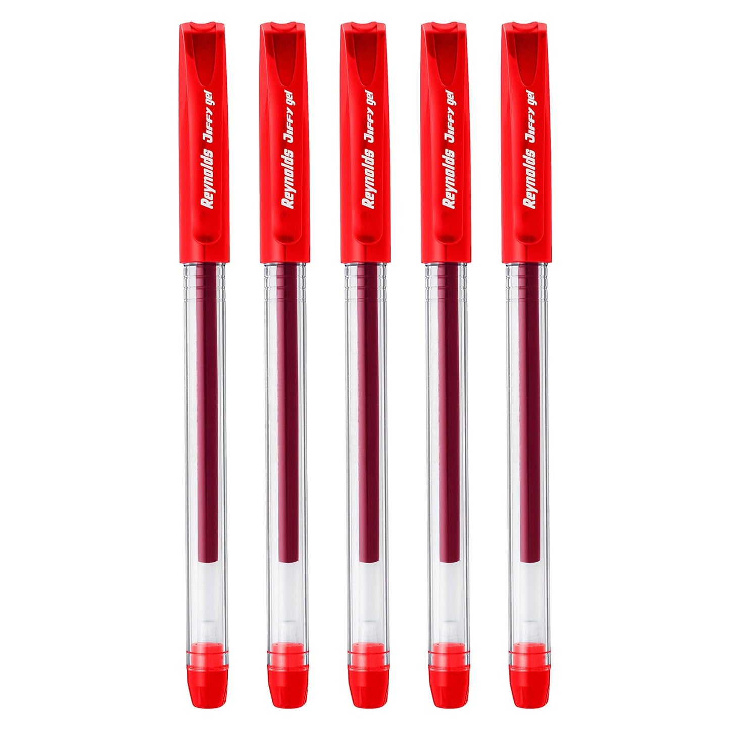 Reynolds Jiffy Gel Pen Red