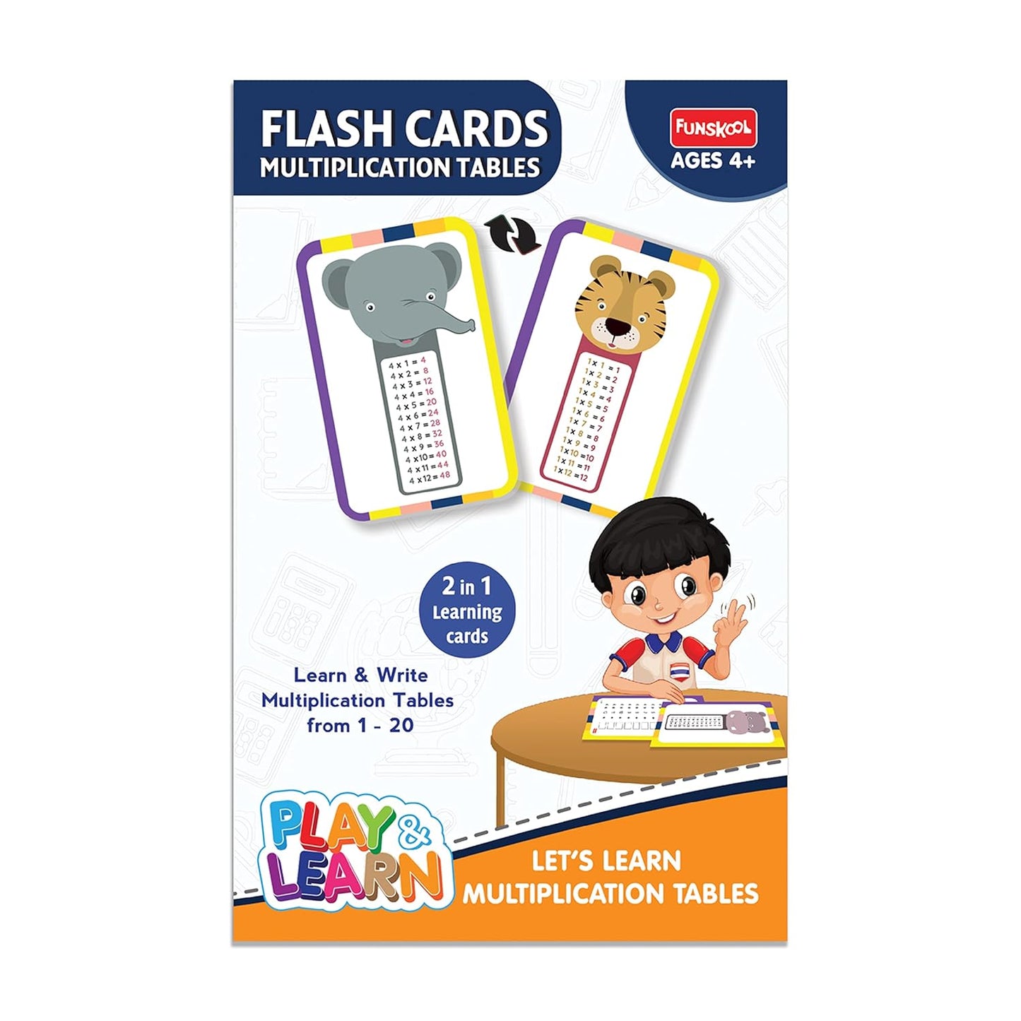 Funskool Flash Card Multiplication