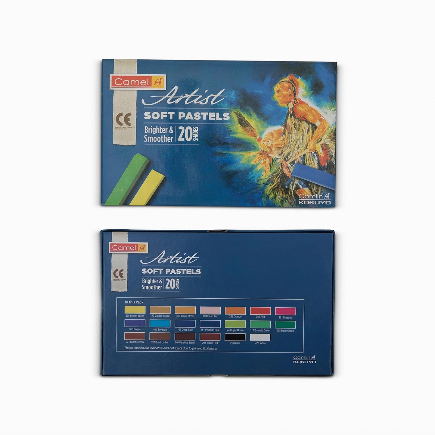 Camel Artist Soft Pastels 20 Shades