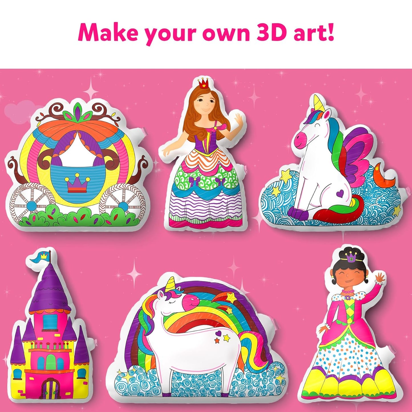 Skillmatics Inflatable Art- Unicorn & Princess