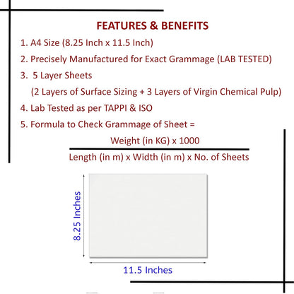 A4 Ivory Sheet