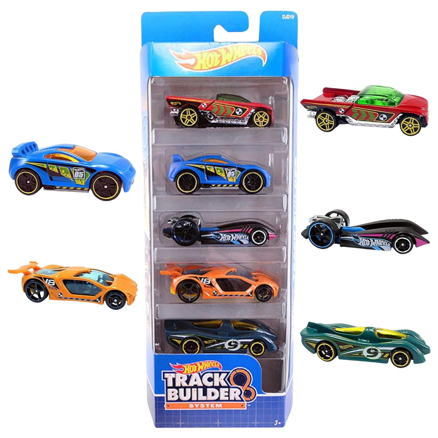 Hot Wheels Car Set of 5