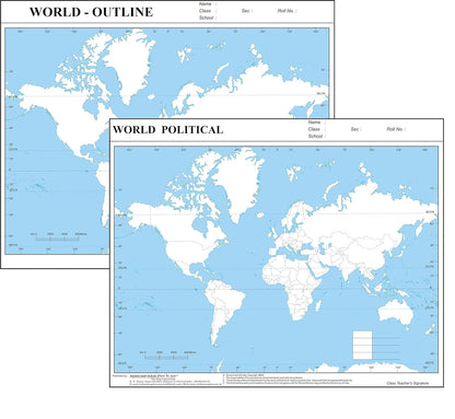 World Outline Map