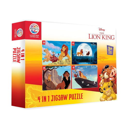 Ratna 4 in 1The Lion King Jigsaw Puzzle