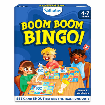 Skillmatics Boom Boom Bingo Words & Vocabulary