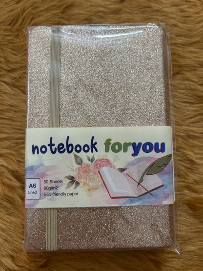 A6 Glitter Diary 5802-8