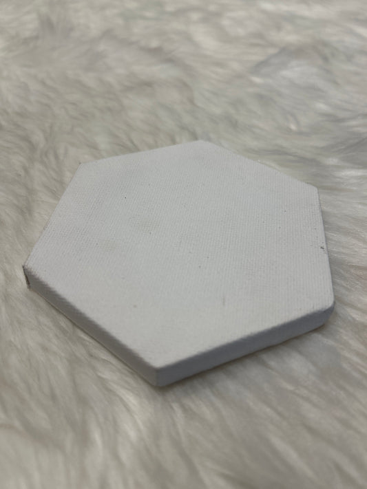Hexagon Canvas 4x4”