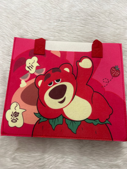 Printed Felt Bag Big