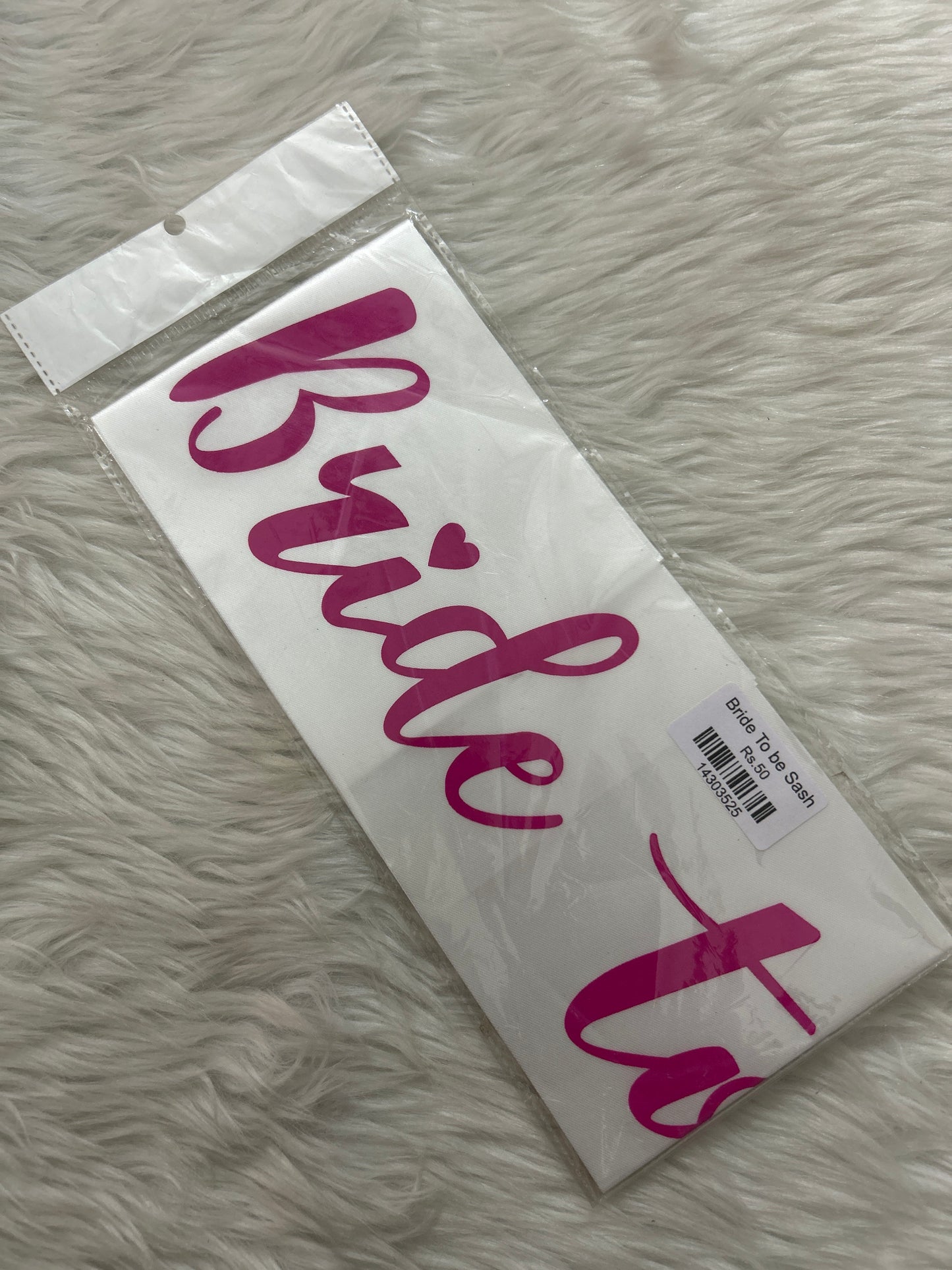 Bride To be Sash