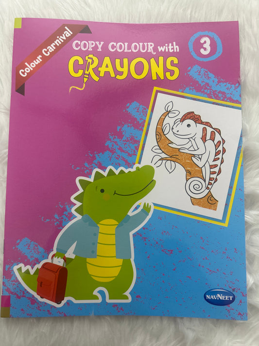 Navneet Colour Carnival 3- Copy Colour With Crayons - Gift Hub Mart