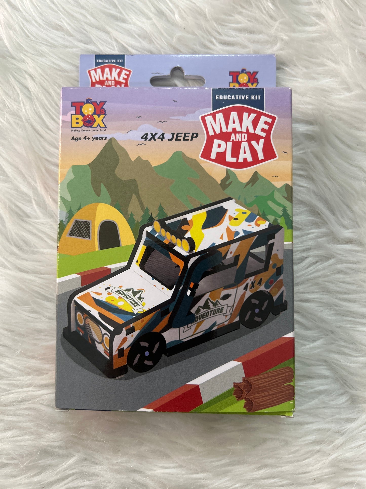 Toybox Make & Play Jeep 4+