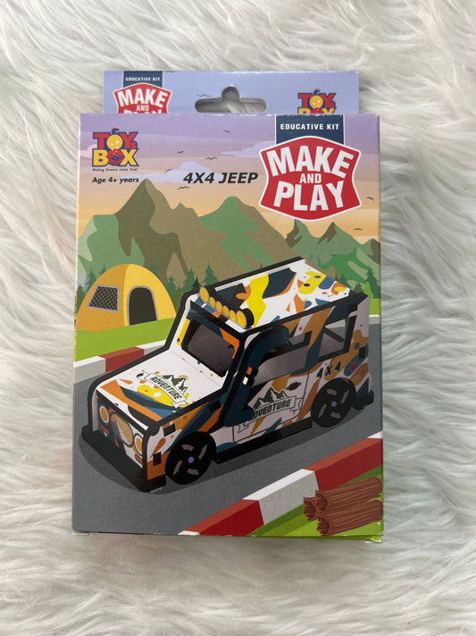 Toybox Make & Play Jeep 4+