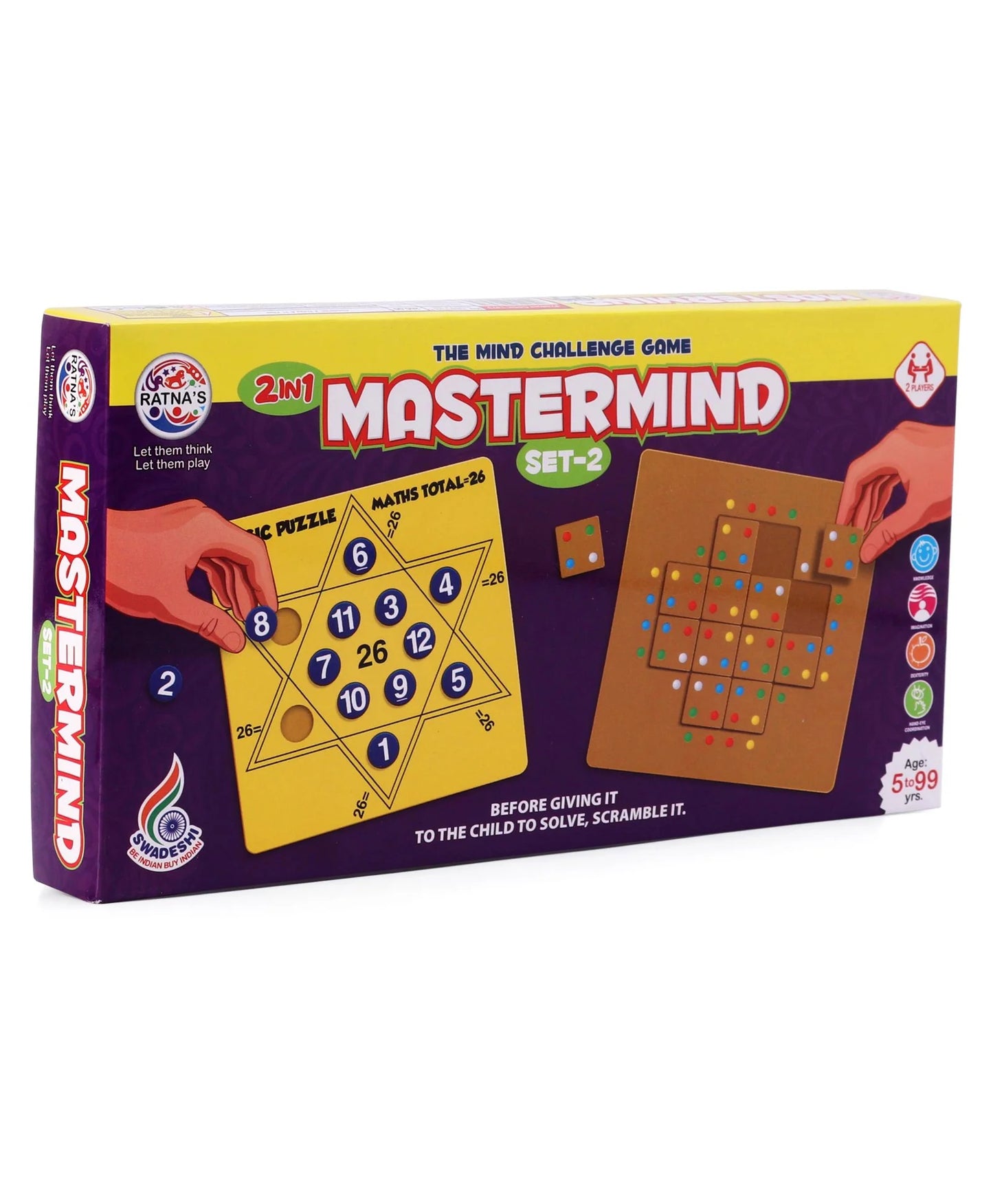 Ratna Master Mind 2 in 1- Set 2