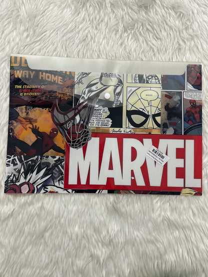 Fancy Printed Button Folder