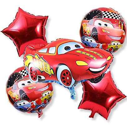 888 Cars Helium Balloon by Gifthubmart