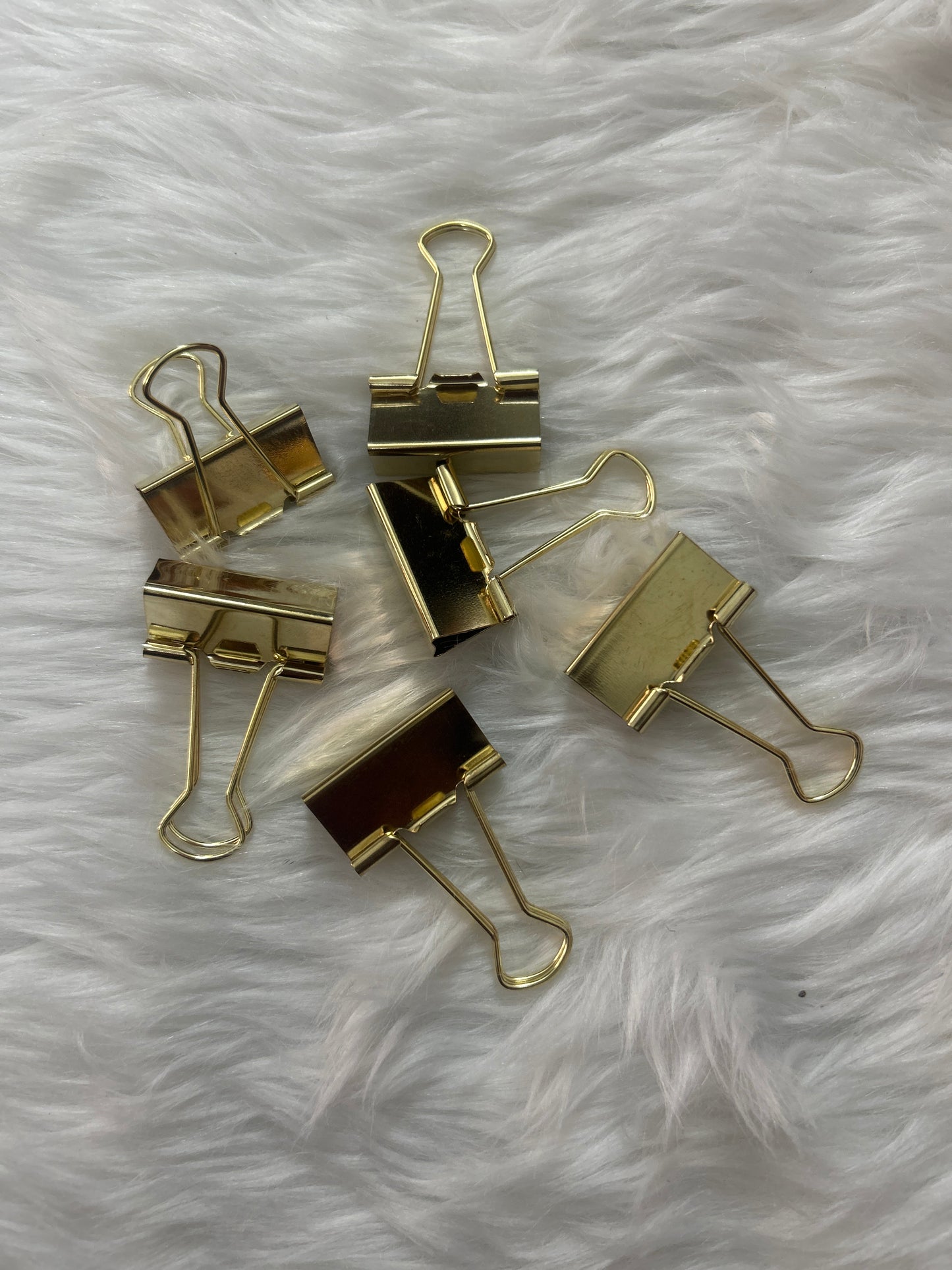 Binder Clip Golden