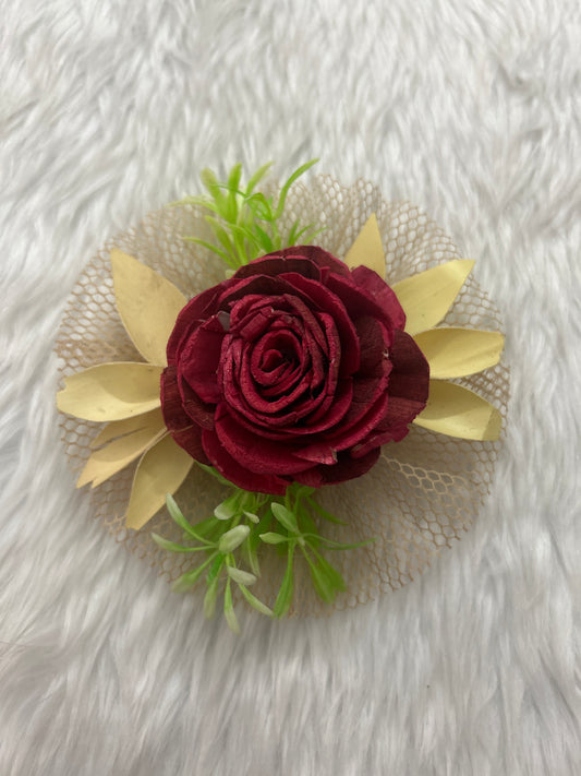 Big Rose Flower with Net