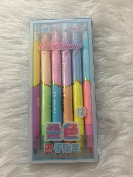 Colour Layering Highlighter 6pc Set