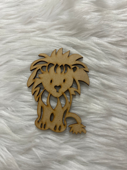 Laser Cut MDF Painting - Lion King