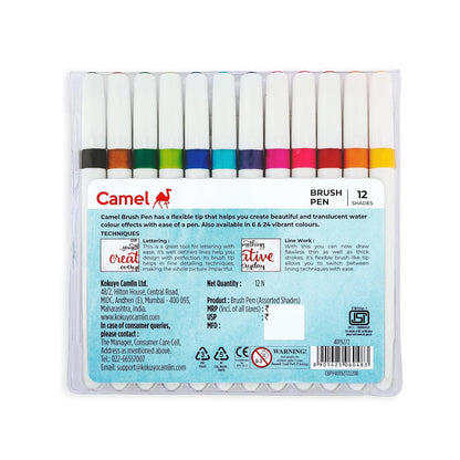 Camel Brush Pen Set of 12