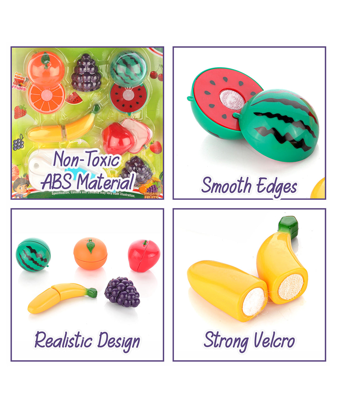 Aditi Toys Fruit set bag