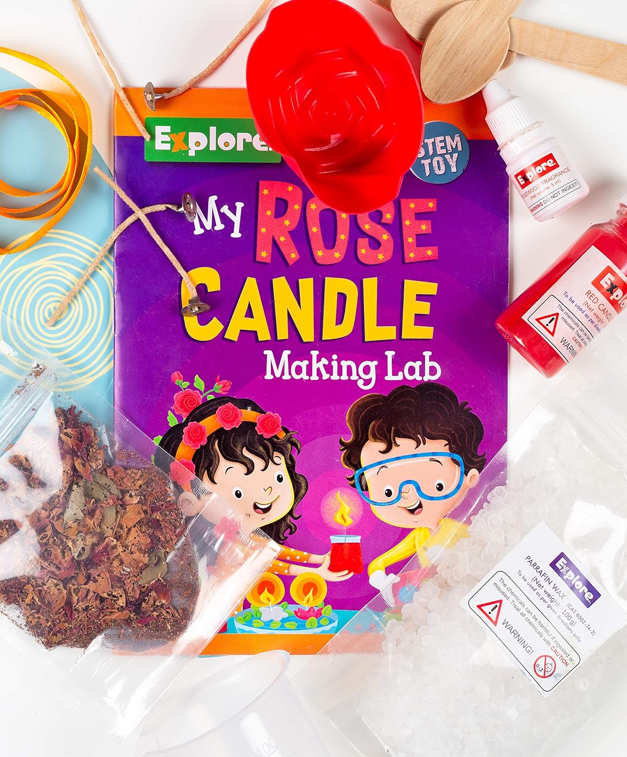 Exploe My Rose Candle Making Lab