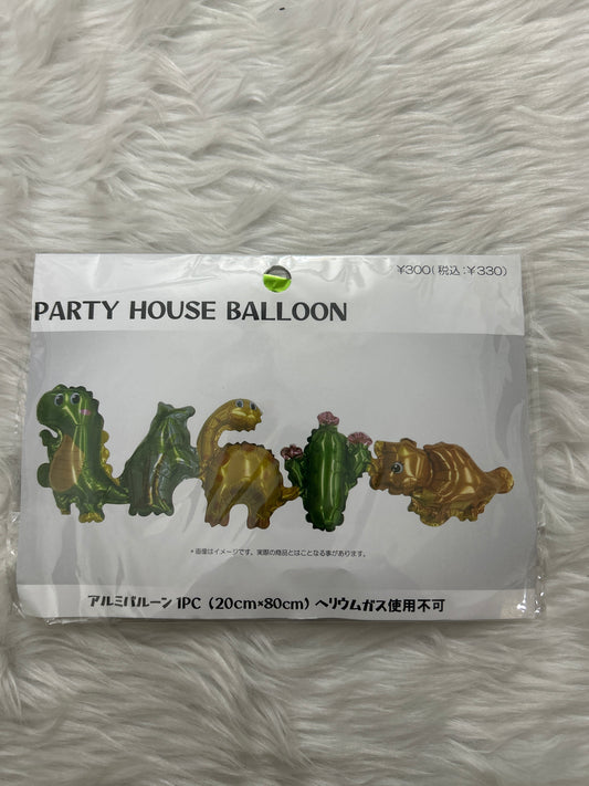 Party Balloon- Foil Dinosaur
