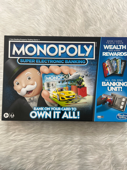 Hasbro Monopoly Super Electronic Banking 8+