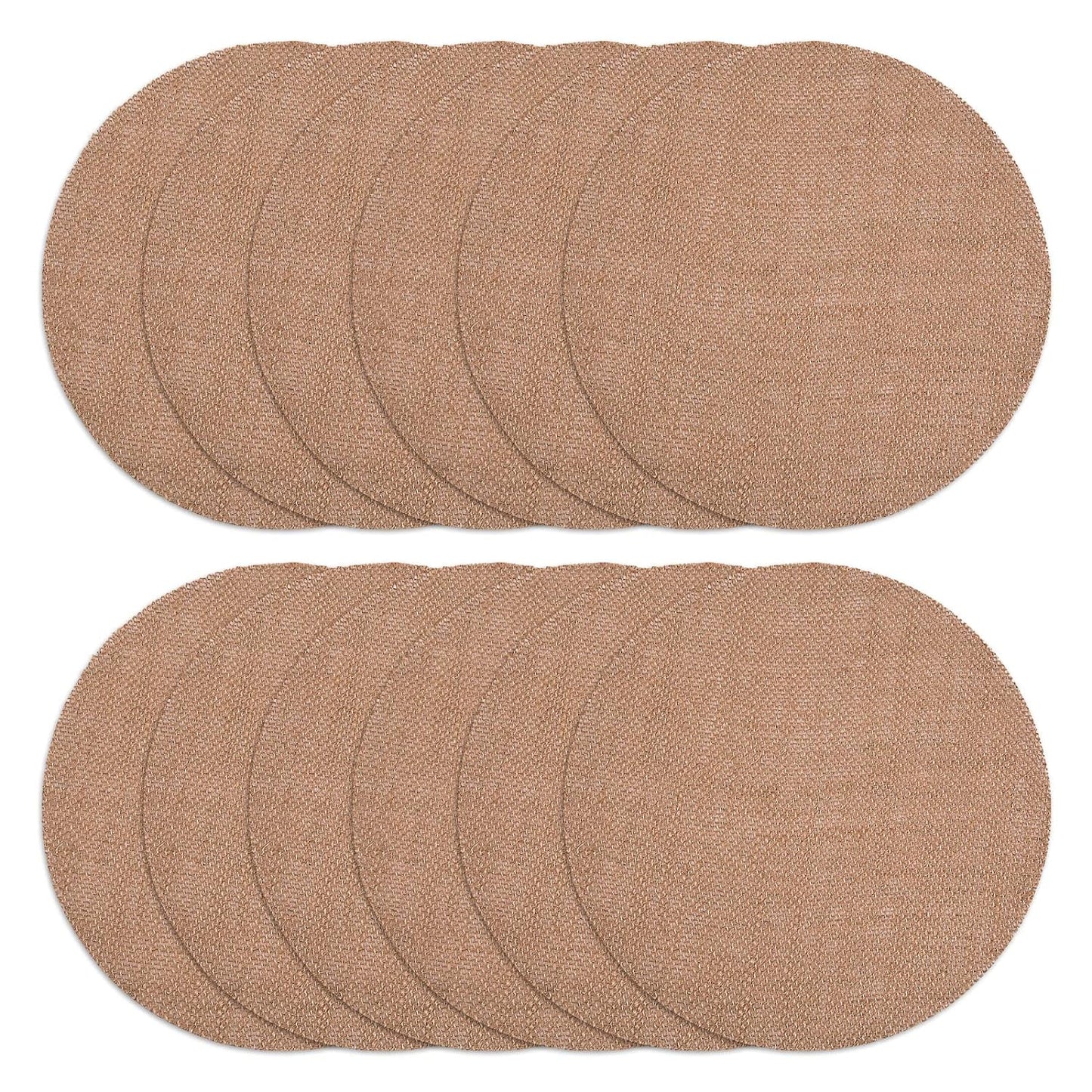 Burlap Round Pcs Big