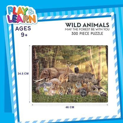 Funskool Wild Animals Puzzle 300 Pcs