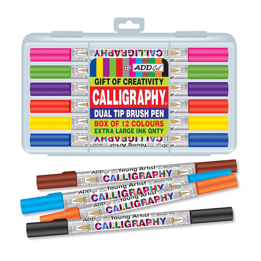 Calligraphy Dual Tip Brush Pen