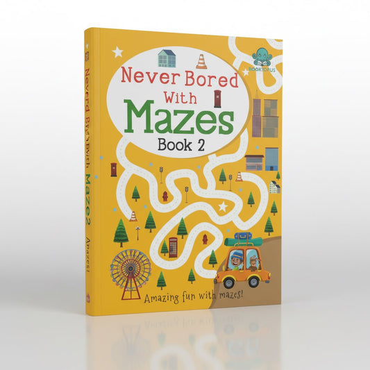 Never Bored With Mazes Book 2 Booktopus - Gift Hub Mart
