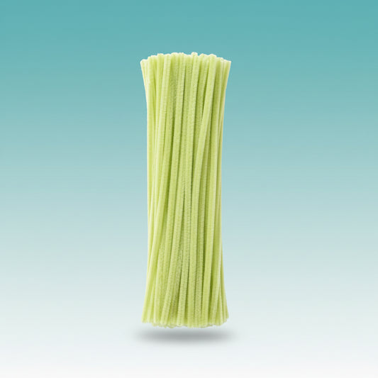 Pipe Cleaners Lemon Yellow by Gift Hub Mart, 30 cm pack
