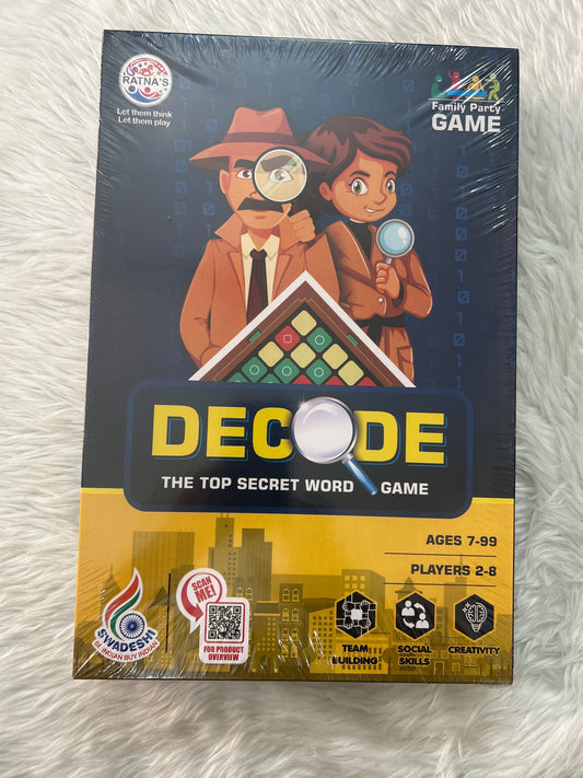 Ratna Decode The Top Secret Word Game 7+