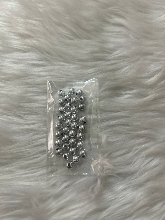 Silver Beads Medium