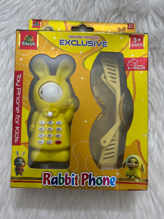 Rabbit Phone With Eye Glass