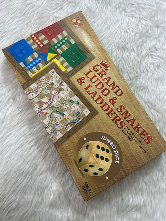 Toy Box Grand Ludo Snake & Ladders 3+