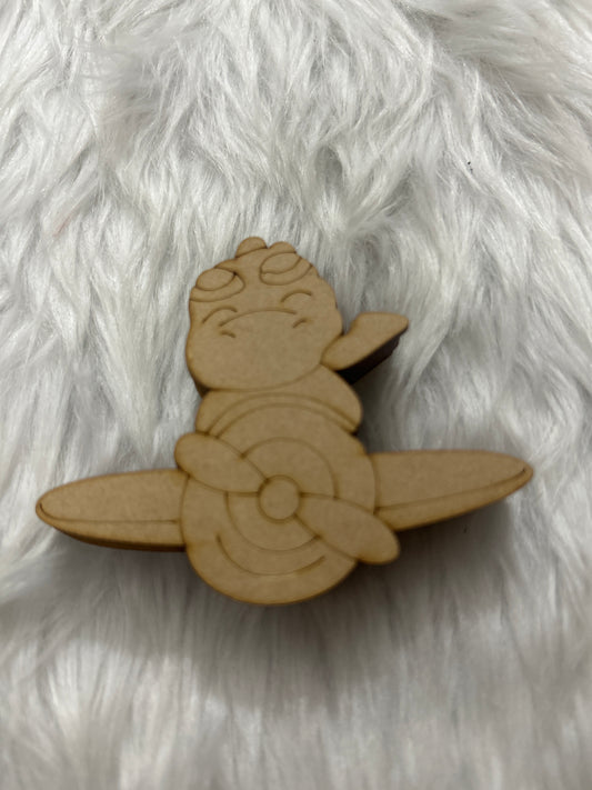 DIY Pre-Marked MDF Cutout- Ninja Turtle Fridge Magnet
