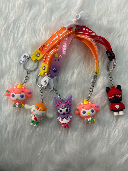 Wishing Star Mini Keychains