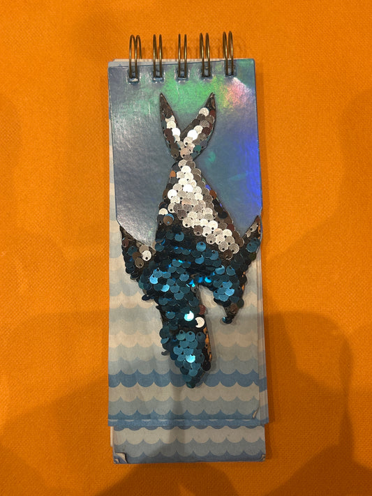 Note Pad Sequence Fish (Unruled)