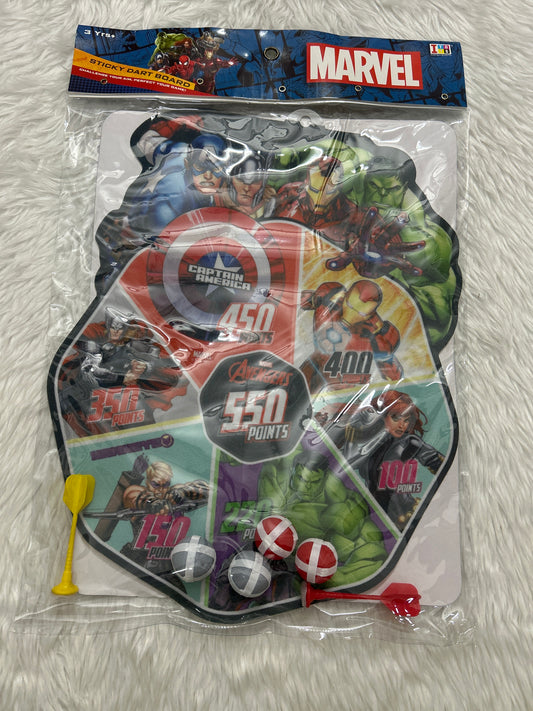 Itoys Marvel Sticky Dart Board 3+