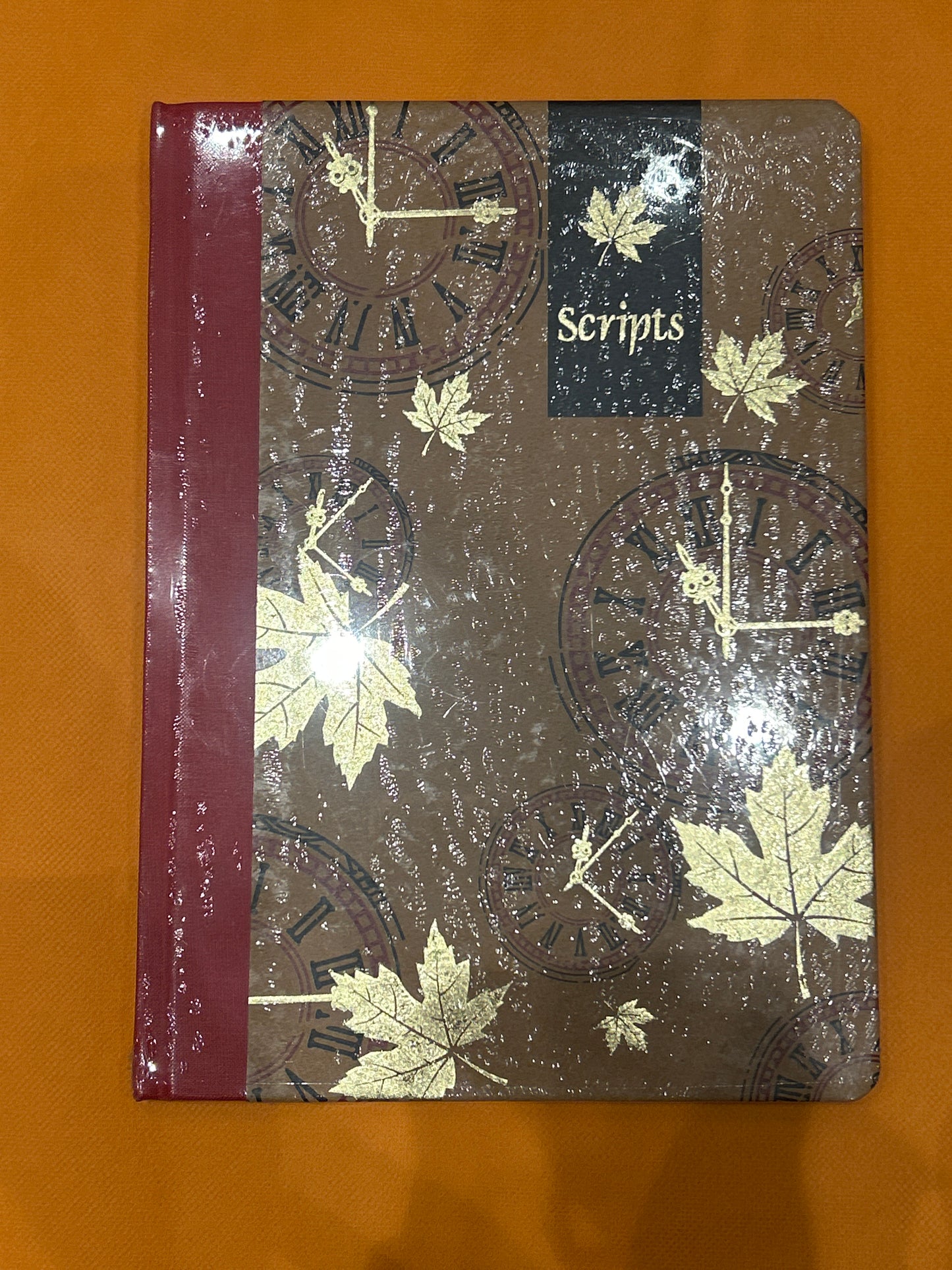 Nightingale Rustic Scripts Notebook