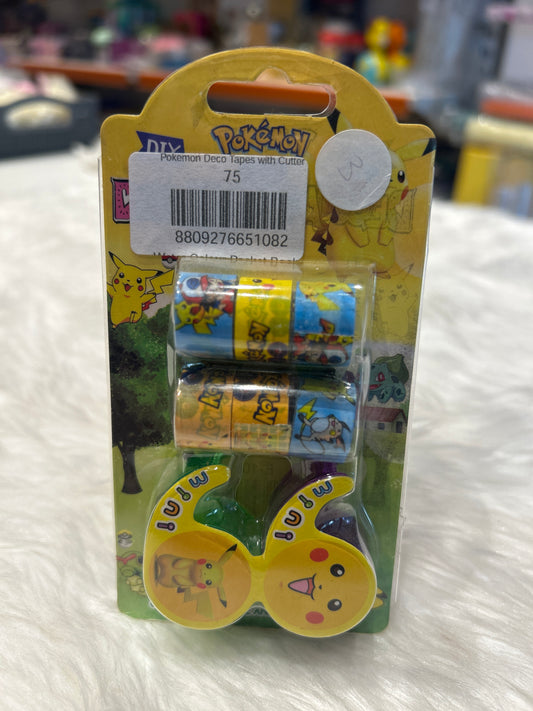 Pokemon Deco Tapes with Cutter