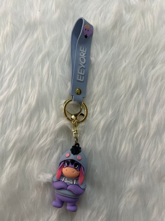 Eeyore 3D Cartoon Keychain
