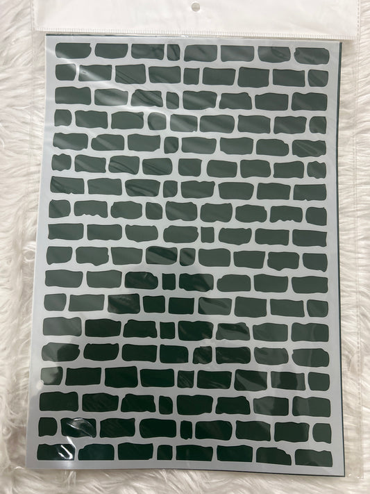Plastic Stencil- Wall Pattern
