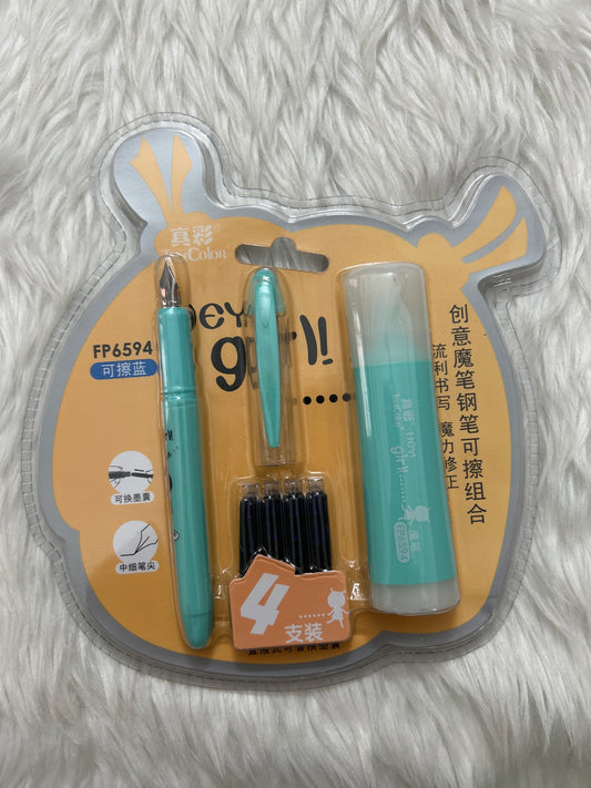 Fancy Erasable Pen Set