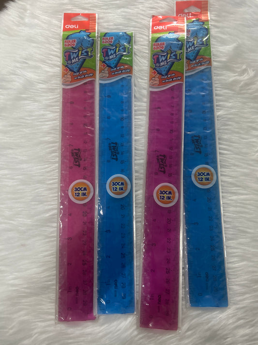 Deli Flexible Scale 30cm (12 In)