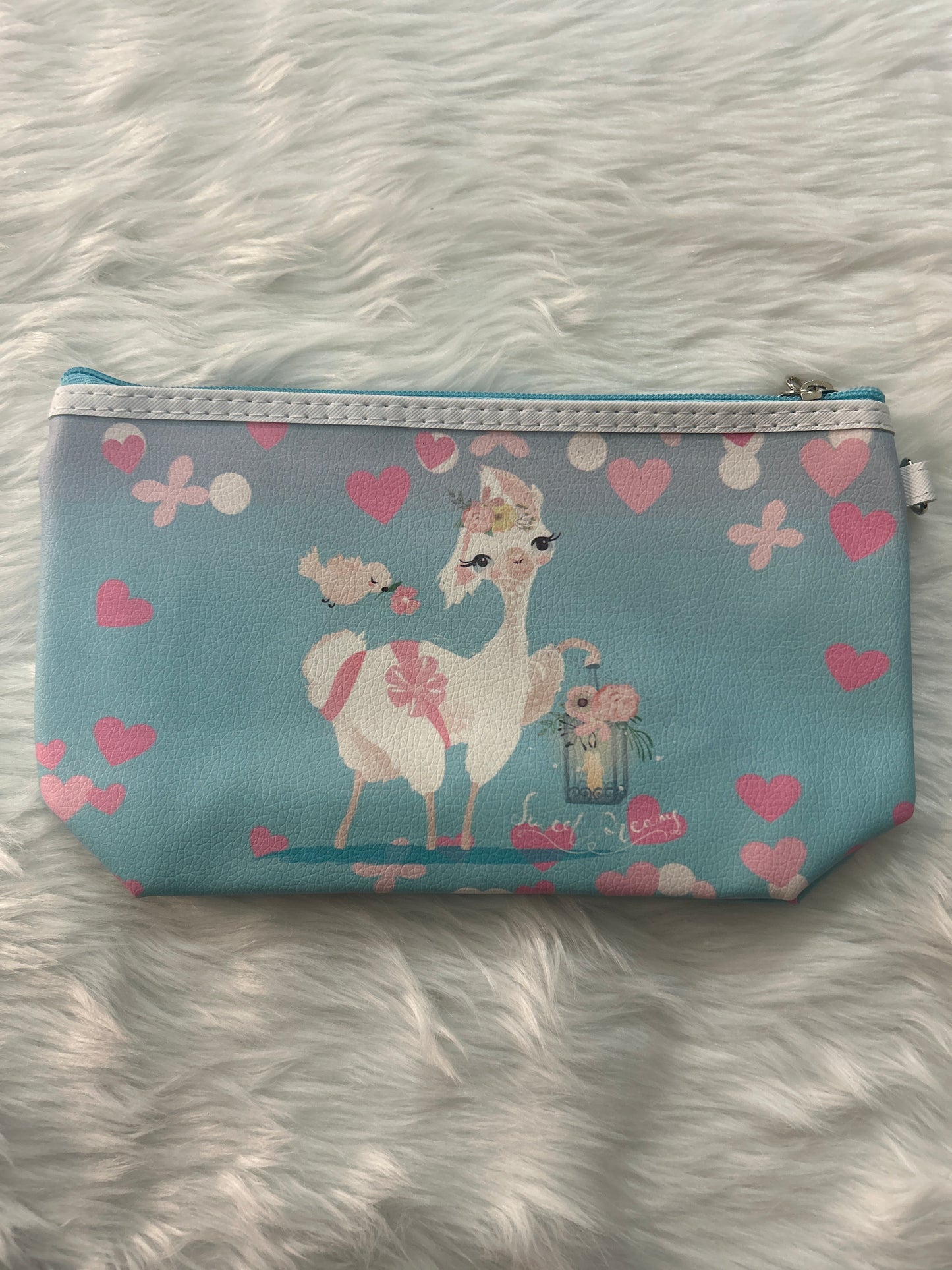 Llama Printed Pouch